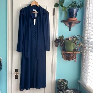 Wilfred navy Mambo dress size 4 NWT
